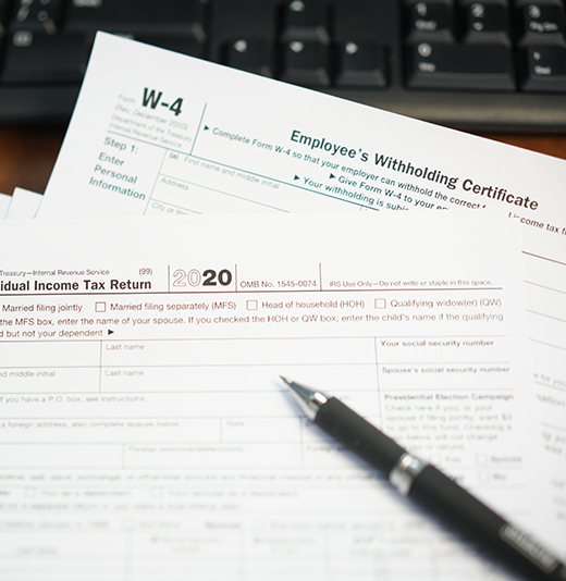 Income tax forms